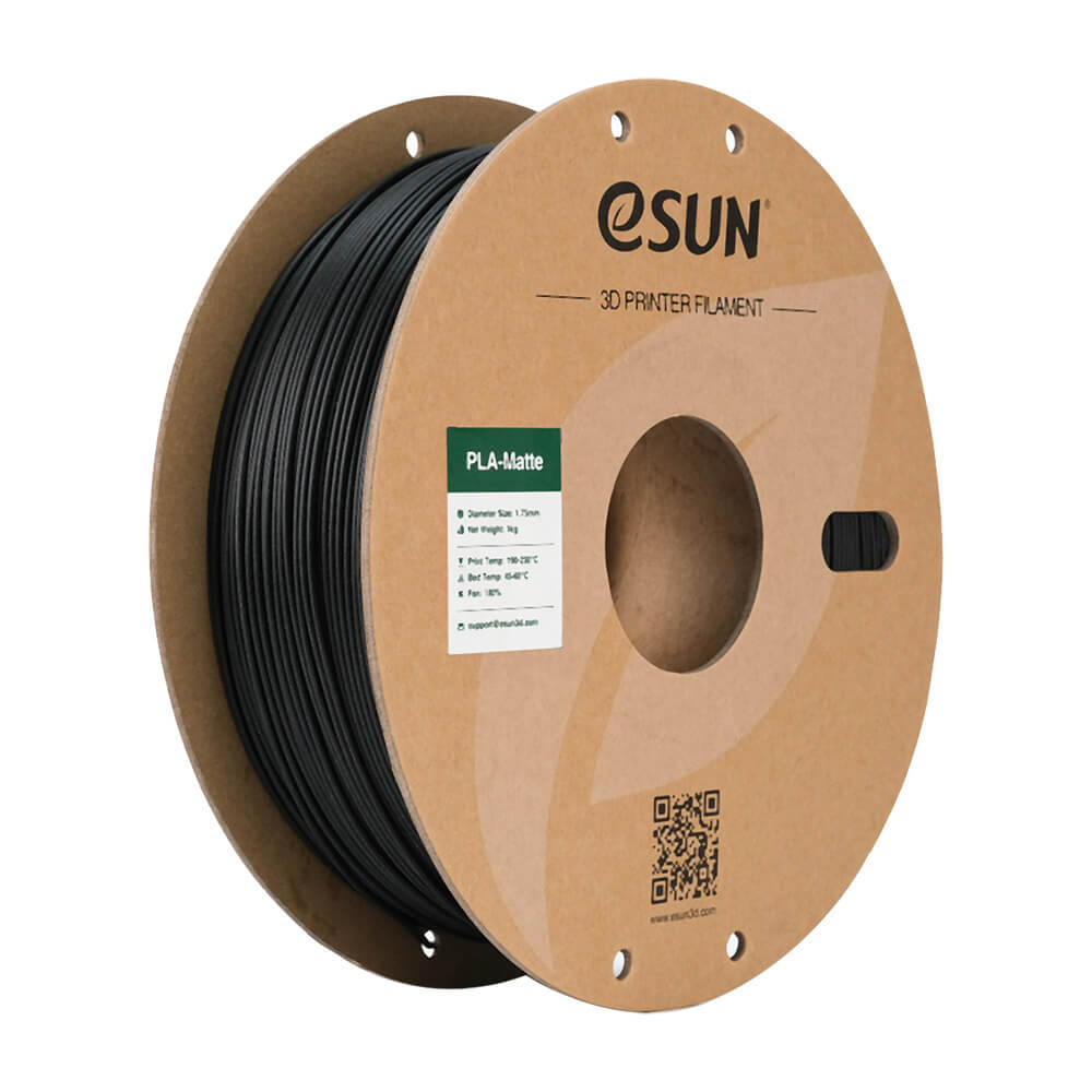eSUN PLA Matte Black  1000g  1,75mm